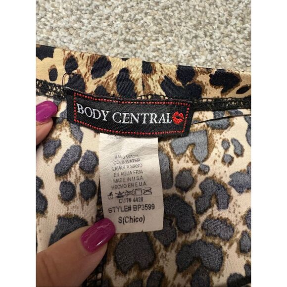 Body Central animal print leggings size S - Picture 4 of 7